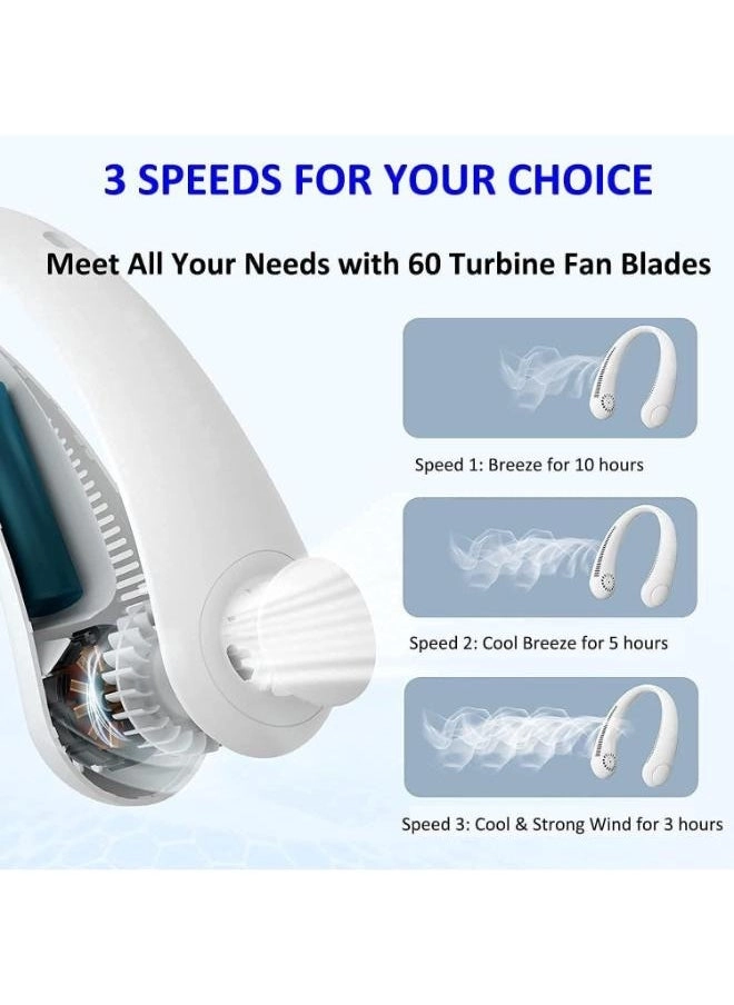 Portable Neck Fan - Personal Mini Cooler Hanging Bladeless