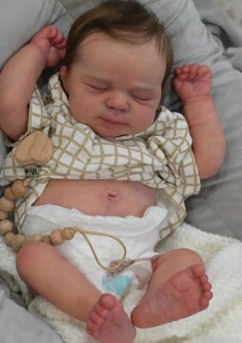 Pascale Reborn Baby Doll - 18 inch Vinyl sleeping Ages 3+