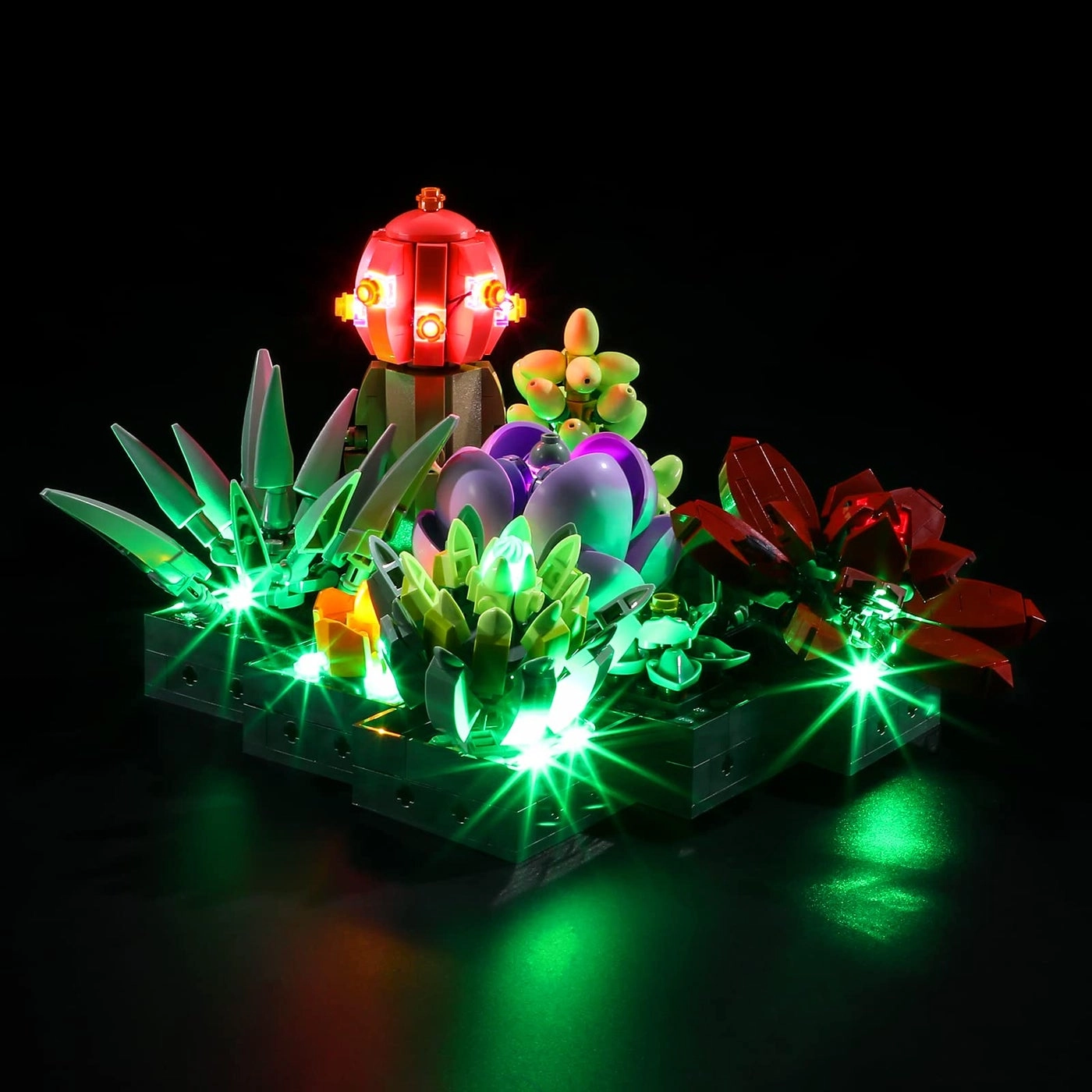 LED Light for Lego-10309 Creator Succulents Building Blocks Model