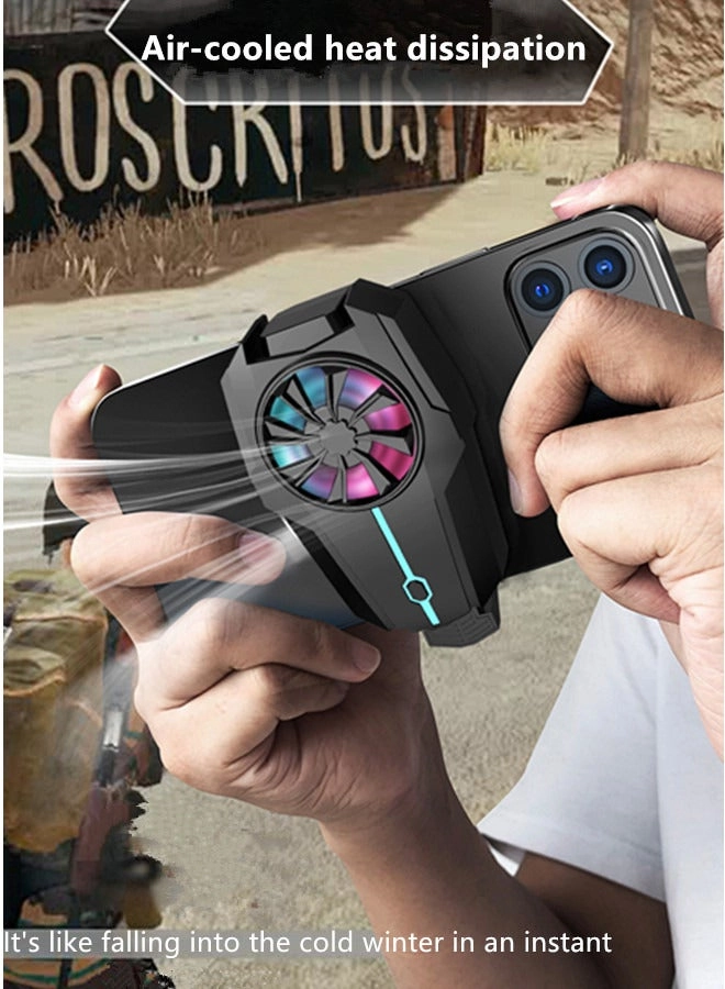 Mobile Phone Cooler - 3 Speeds RGB