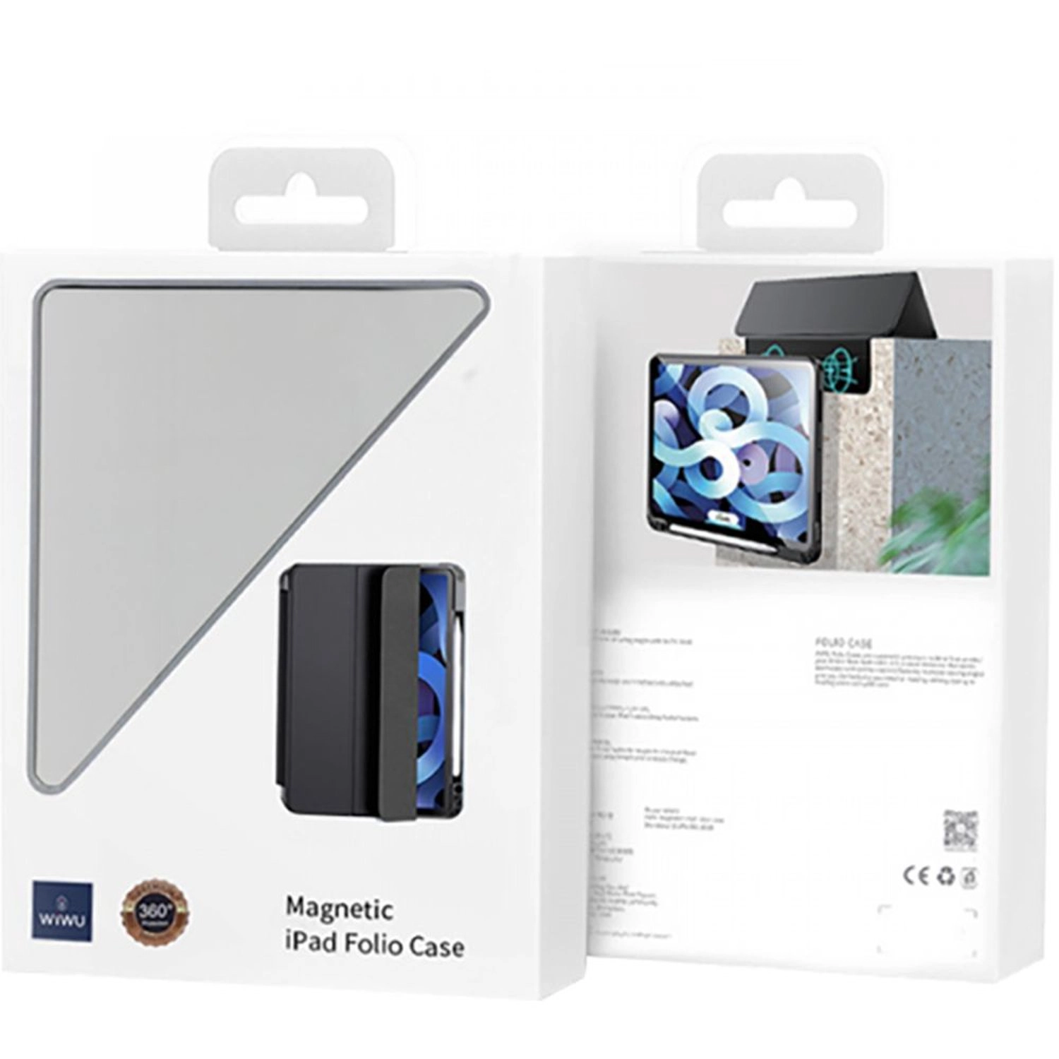 Tri-Fold Case with Pencil Holder for Apple iPad 10.2/10.5-inch
