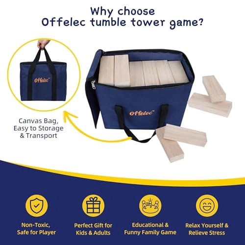 Giant Tumble Tower - 3+ 54 pieces