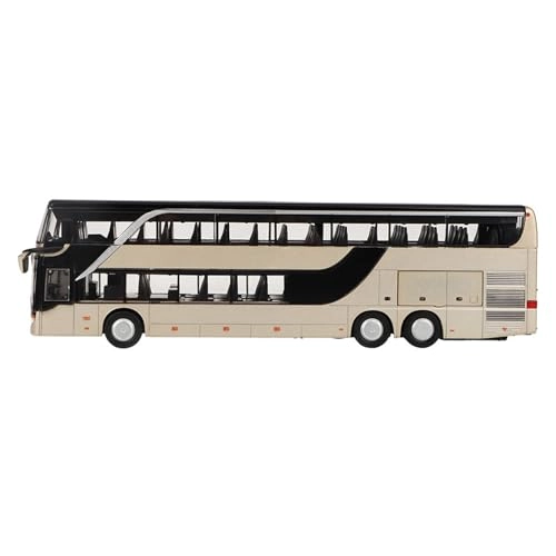 Doubledecker Bus - Alloy LED Light Music Gold