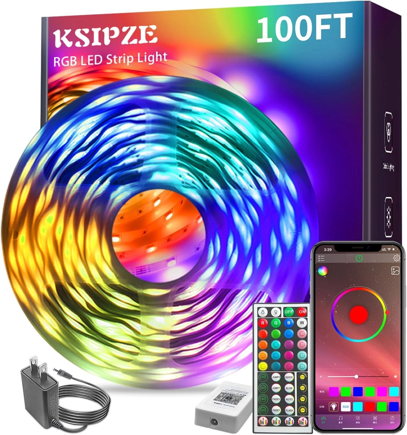 ksipze Led Strip Lights - 30m