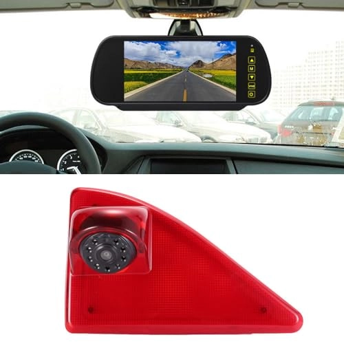 Car Rear view Camera - Night vision 628*586 pixels + Rear View Mirror - 7" LCD