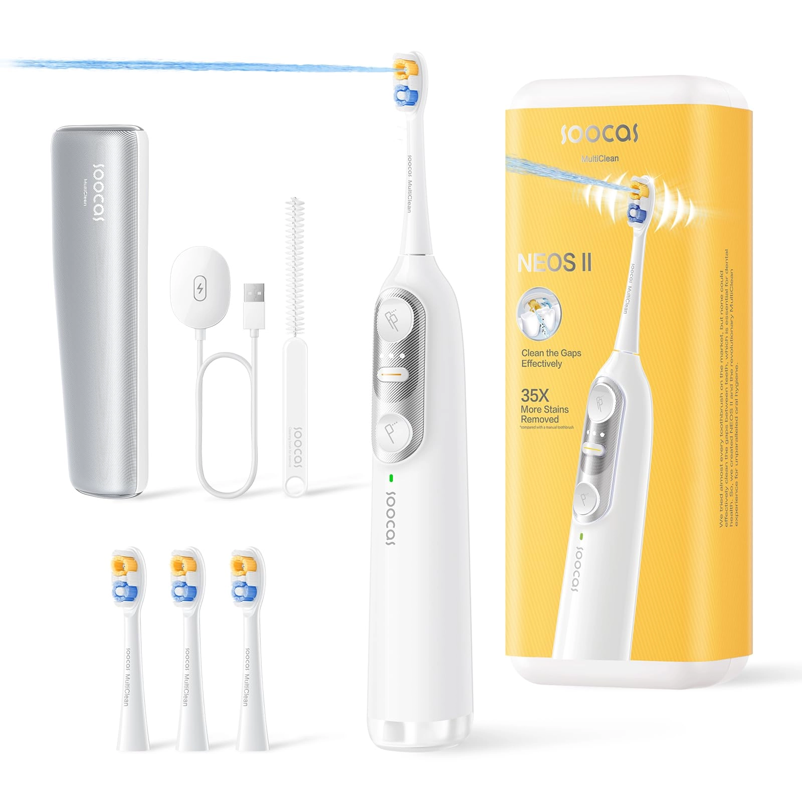 SOOCAS NEOS II - Ultimate Set Pearl White