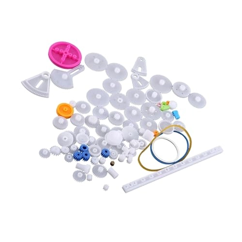 Plastic Gears Pulley Belt Kits - 75 kinds Gear kit 6 Set Options