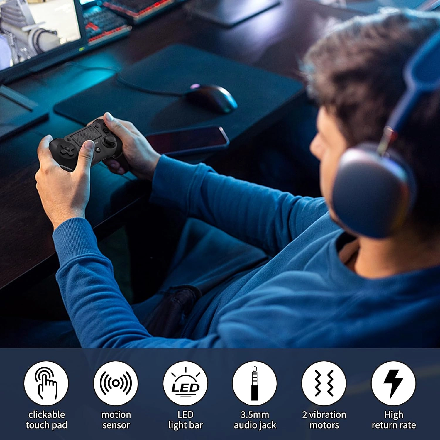 Wireless PS4 Controller