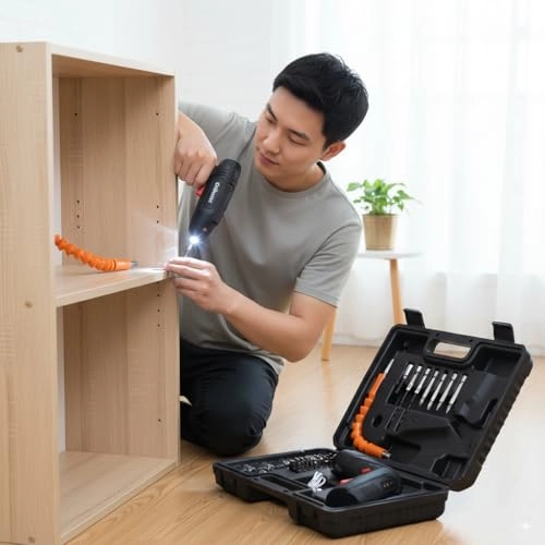 Electric Screwdriver Set - 1300 mAh