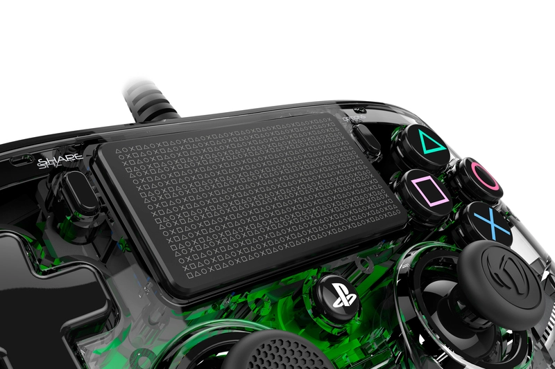 NACON Illuminated Compact Controller (PlayStation 4) Transparent Green