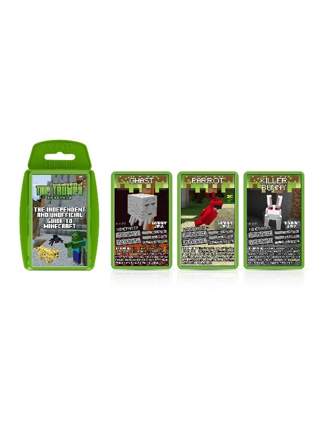Winning Moves Top Trumps Minecraft-Themed The Independent & Unofficial Guide to Minecraft