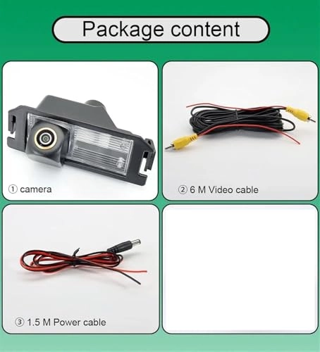 Rear View Camera - Night vision Wire AHD 720P