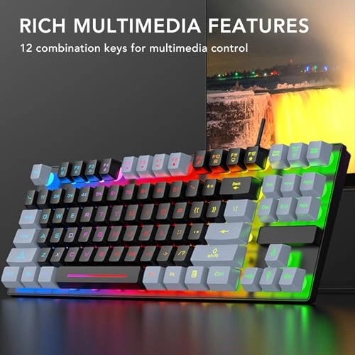 Compact Gaming Keyboard - Wired