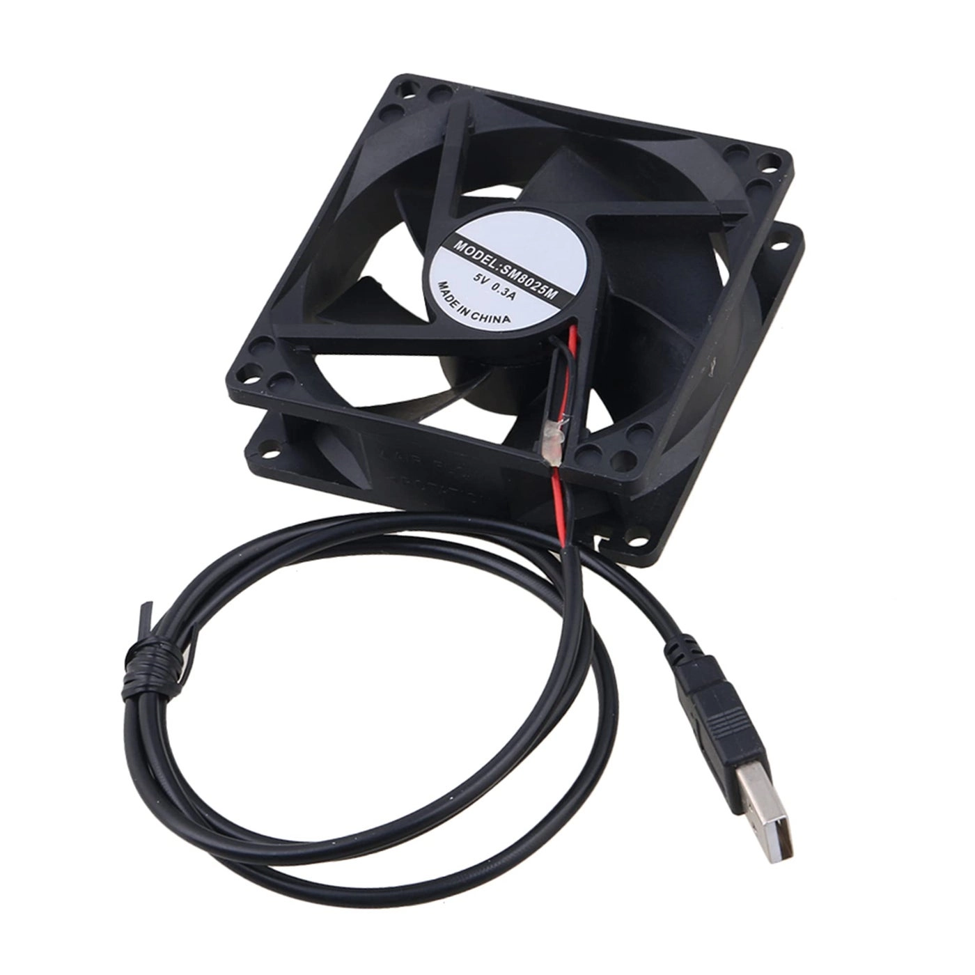 Computer Cooling Fan - 5V USB Silent Black