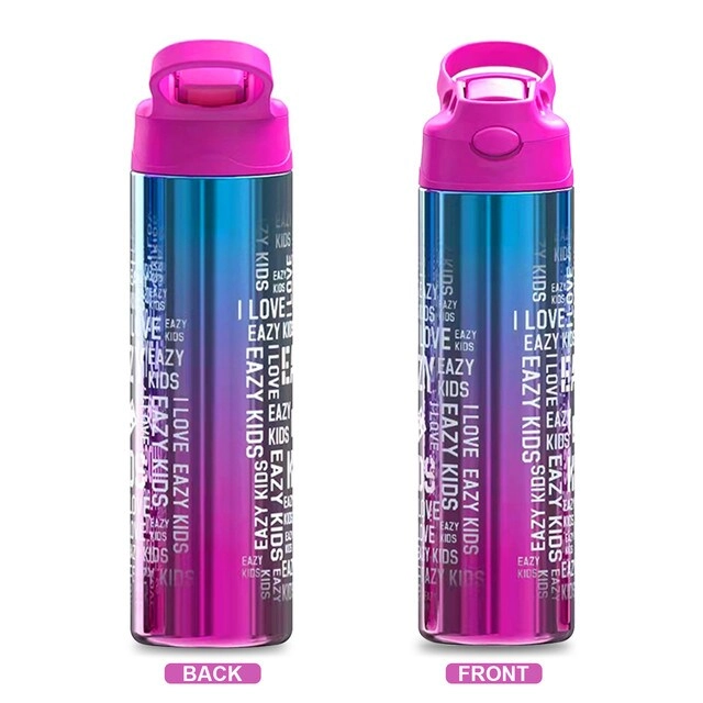 Double wall Water Bottle - Sipper Lid - 530 ml