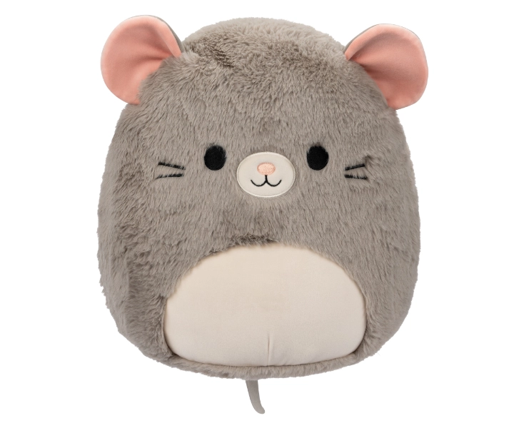 Squishmallows Misty Mouse Fuzzamallow - Grey 12-Inch