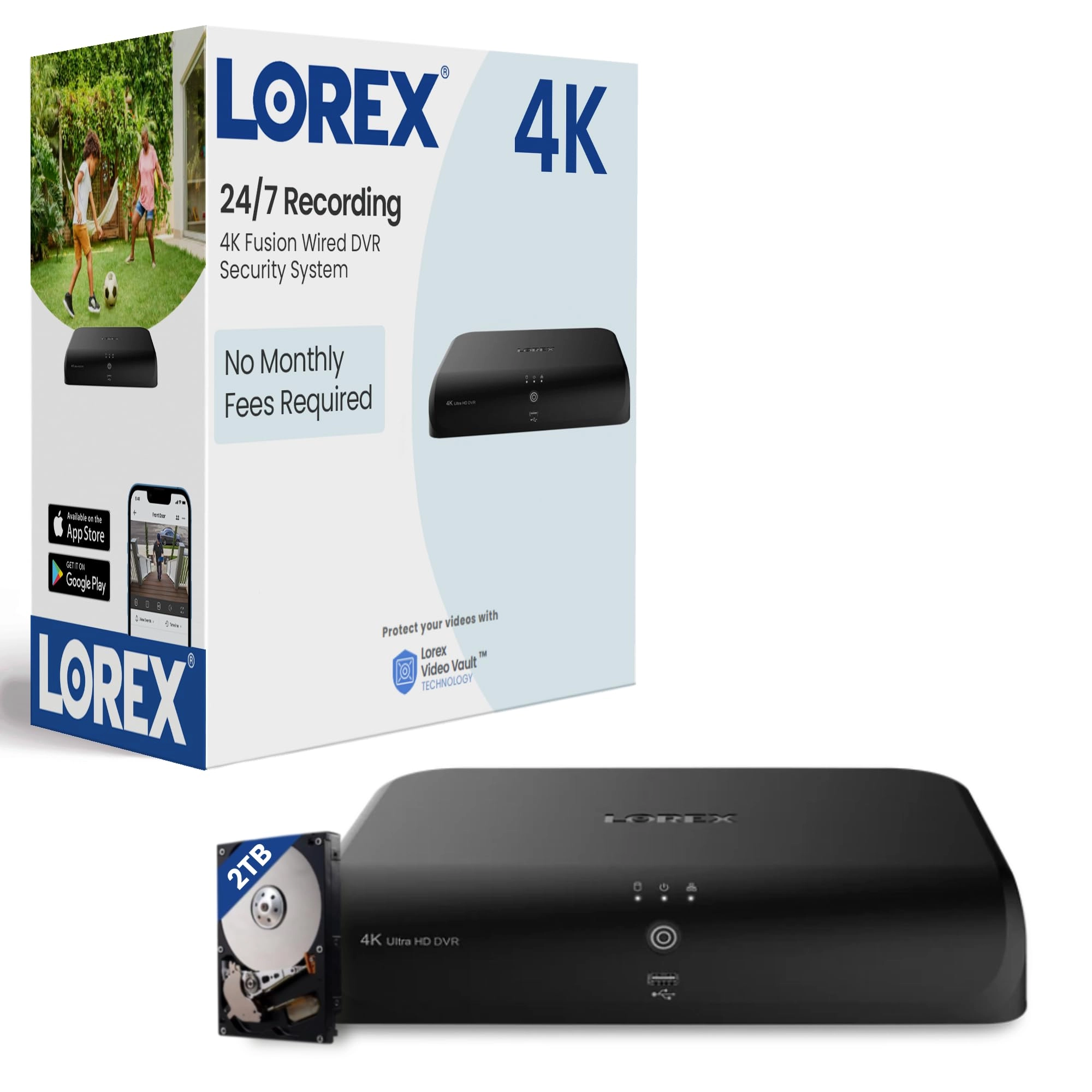 Lorex Technology Fusion 4K - 2TB 12-Channel