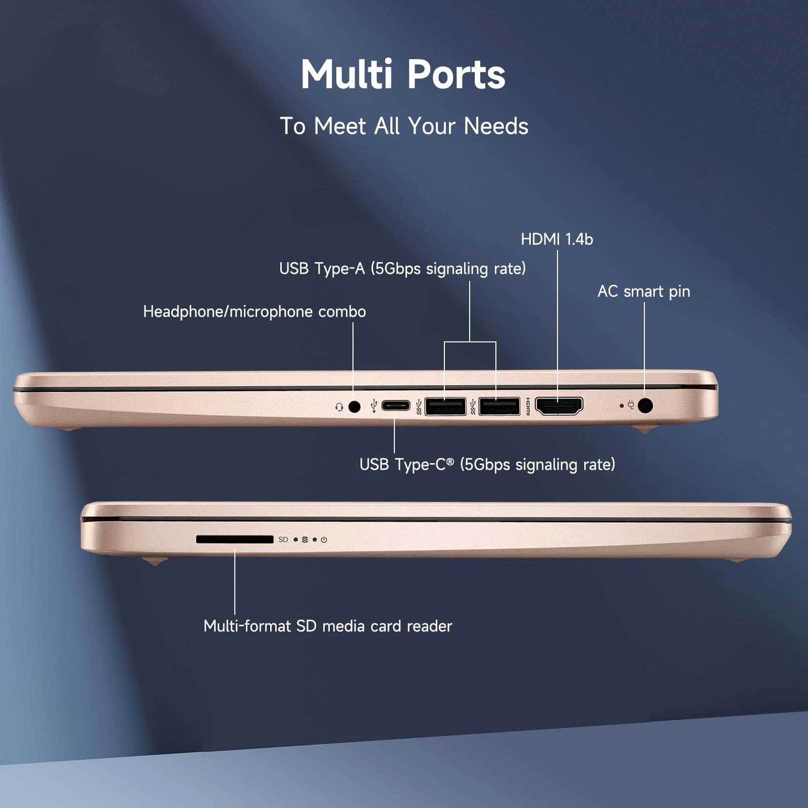 14 Laptop - 14'' N150 16GB DDR4 128GB UFS