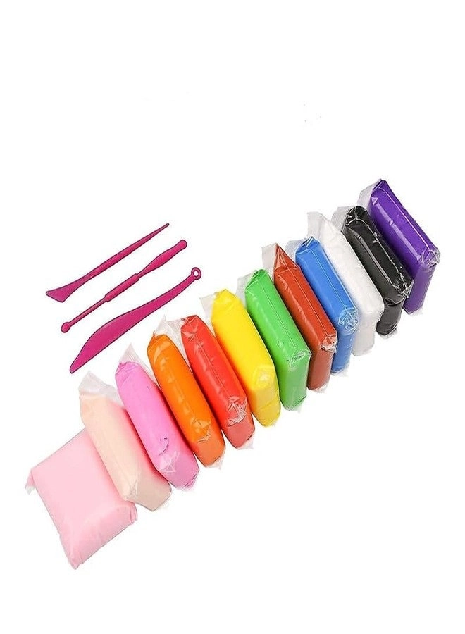 Air Dry Clay - Non-Toxic with Tools 12pcs.