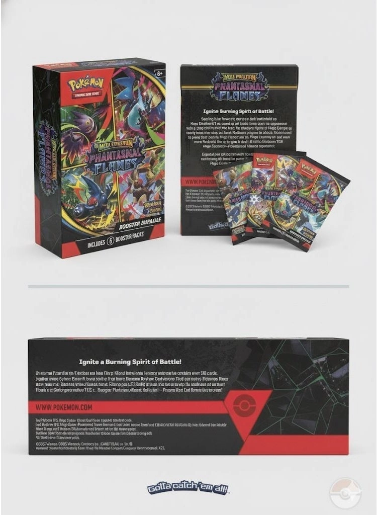 Mega Evolution Booster - English 6pcs Bundle