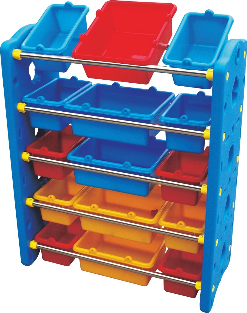 Rainbow Toys Coloured Shelf - Organiser set 87x40x105cm