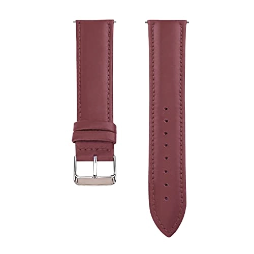 22mm Leather Watch Strap for Fastrack Limitless Fs1 Smartwatch