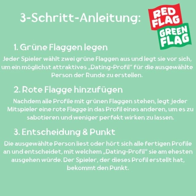 Red Flag Green Flag - German 17 years and up