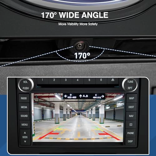 Rear View Backup Camera - 170 wide vision Clear Day and Night