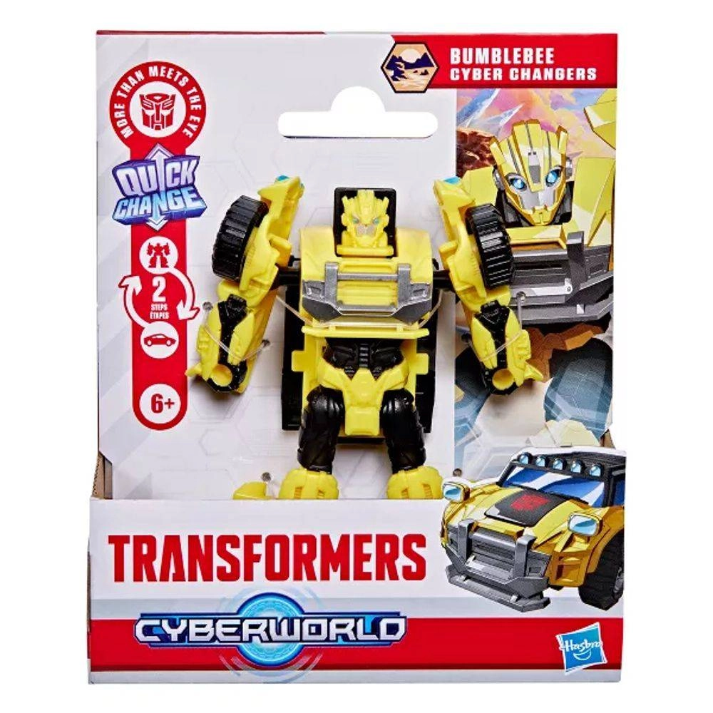 TRANSFORMERS Cyberworld Cyber Changers Bumblebee - 2-in-1