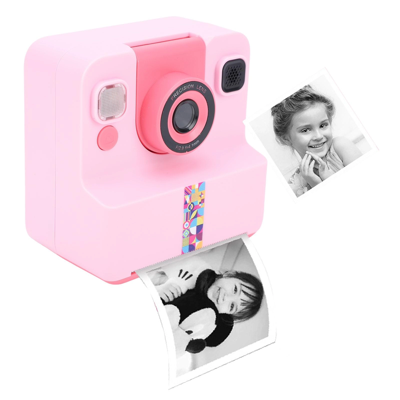 Instant Print Camera - 48MP 1080P 6X Zoom