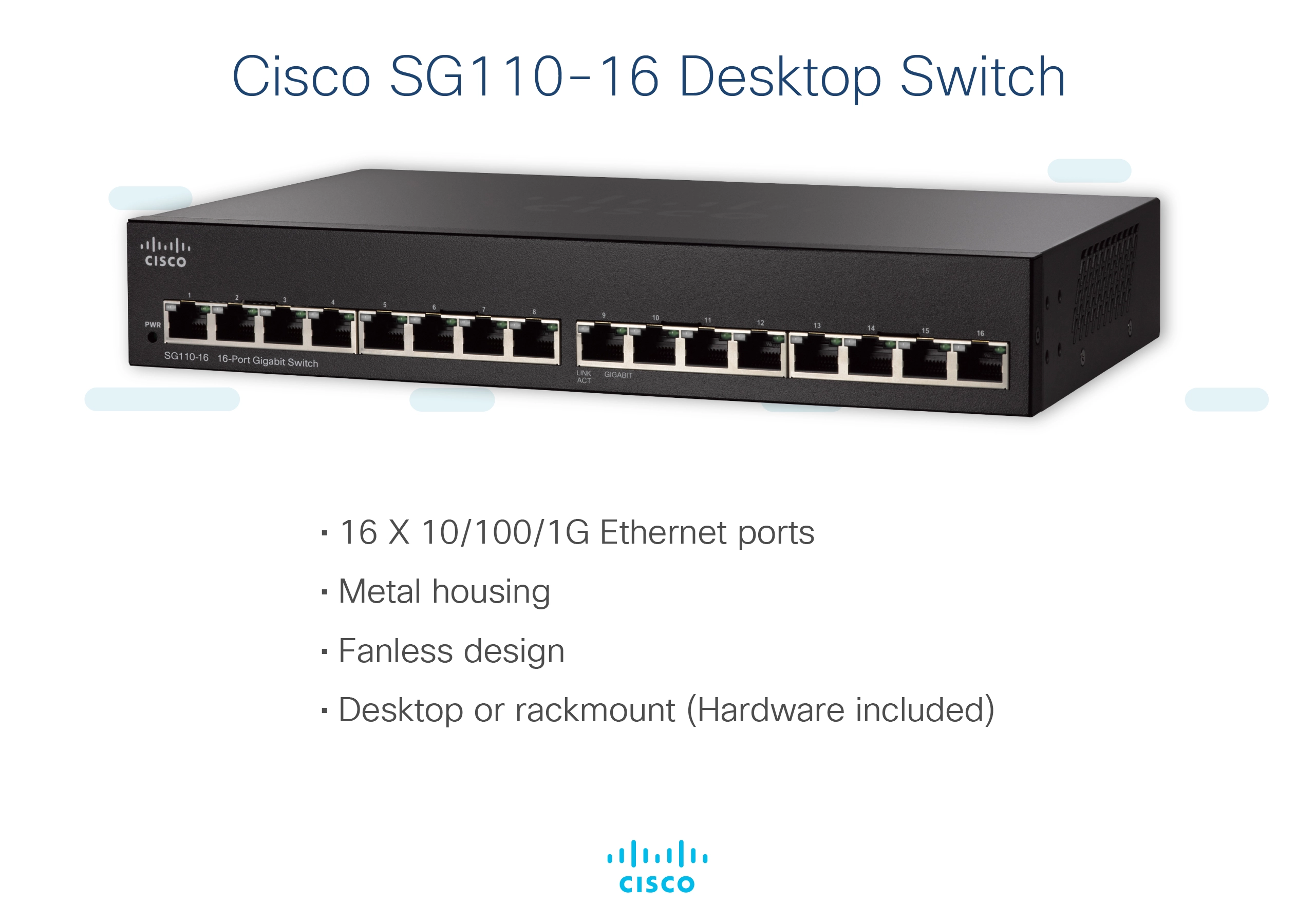 SG110-16HP - 16-ports