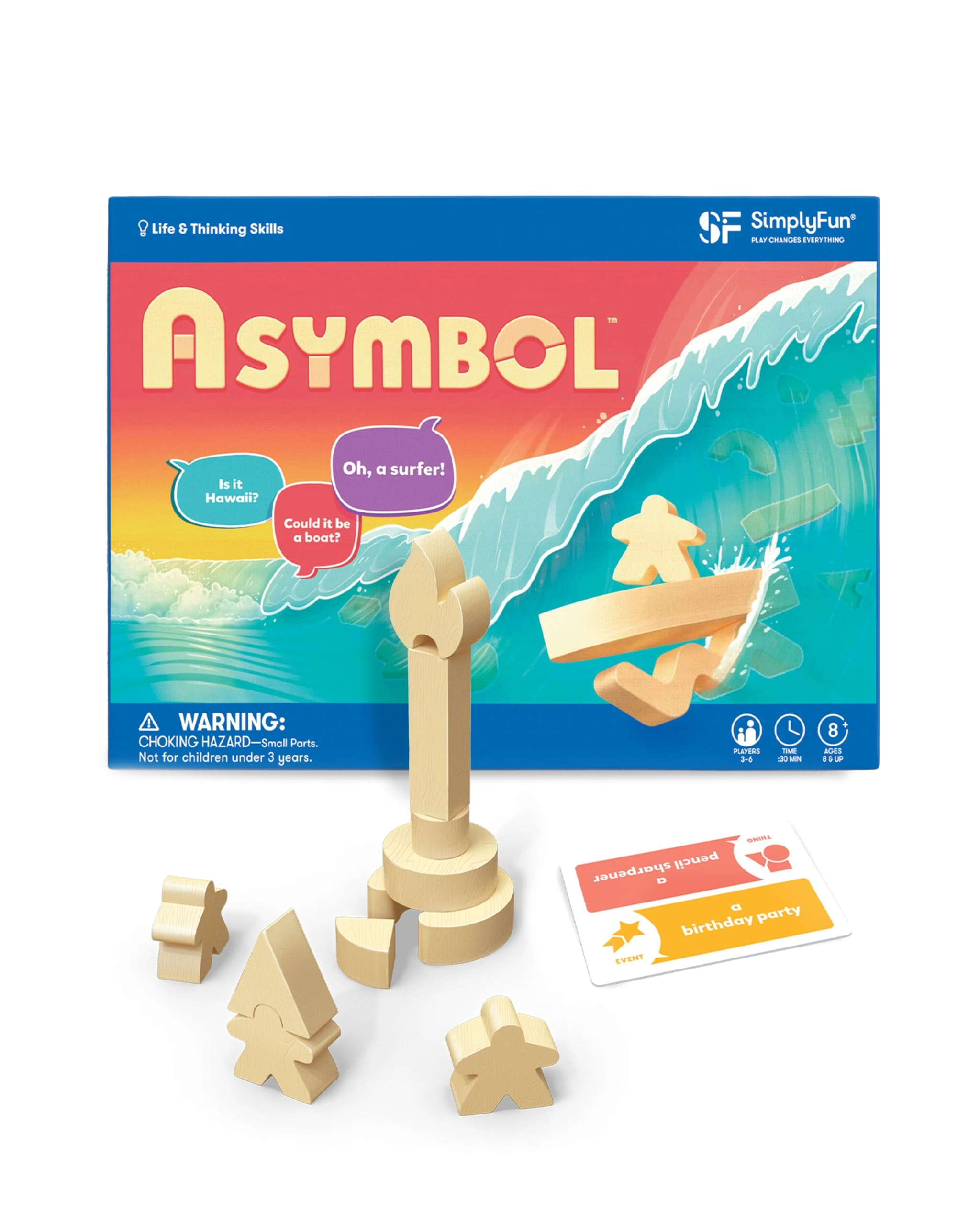 SimplyFun Asymbol Spatial reasoning, creativity, logical thinking - 8 years+