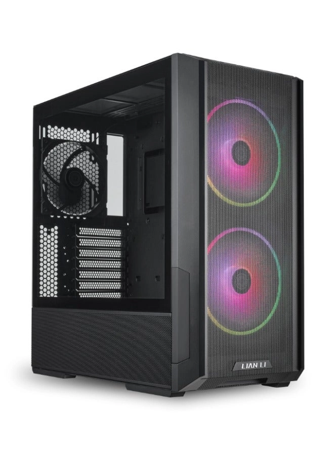 LANCOOL 216 - tempered glass side panel mid-tower