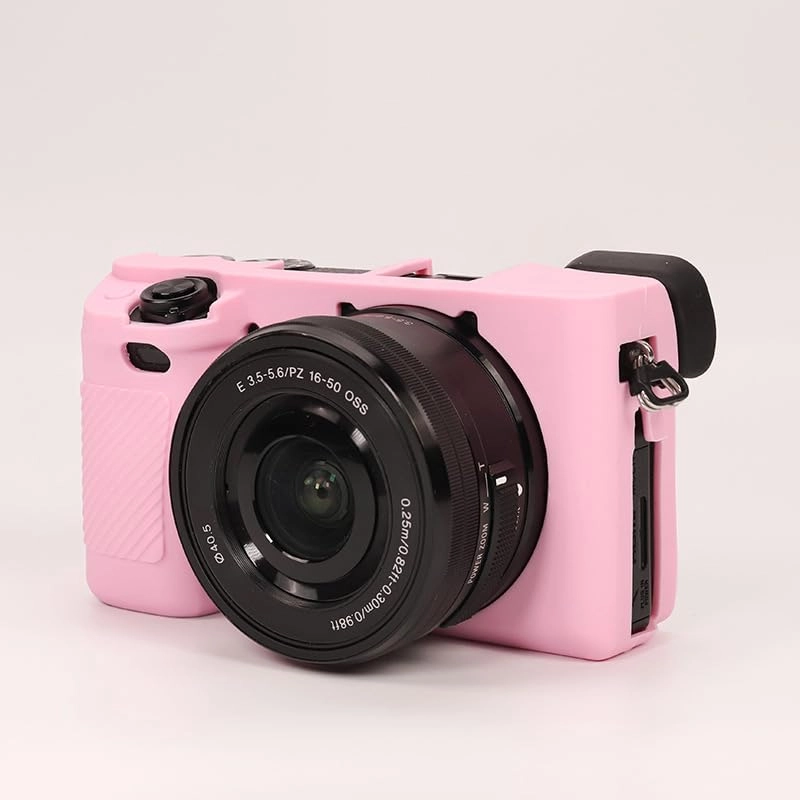 Camera Case Compatible with Sony Alpha A6100 A6300 A6400 - A6100 A6300 A6400 Soft Silicone Protective Shell