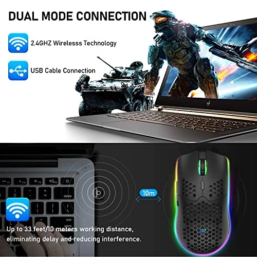 XYH80 Gaming Mouse - Wireless