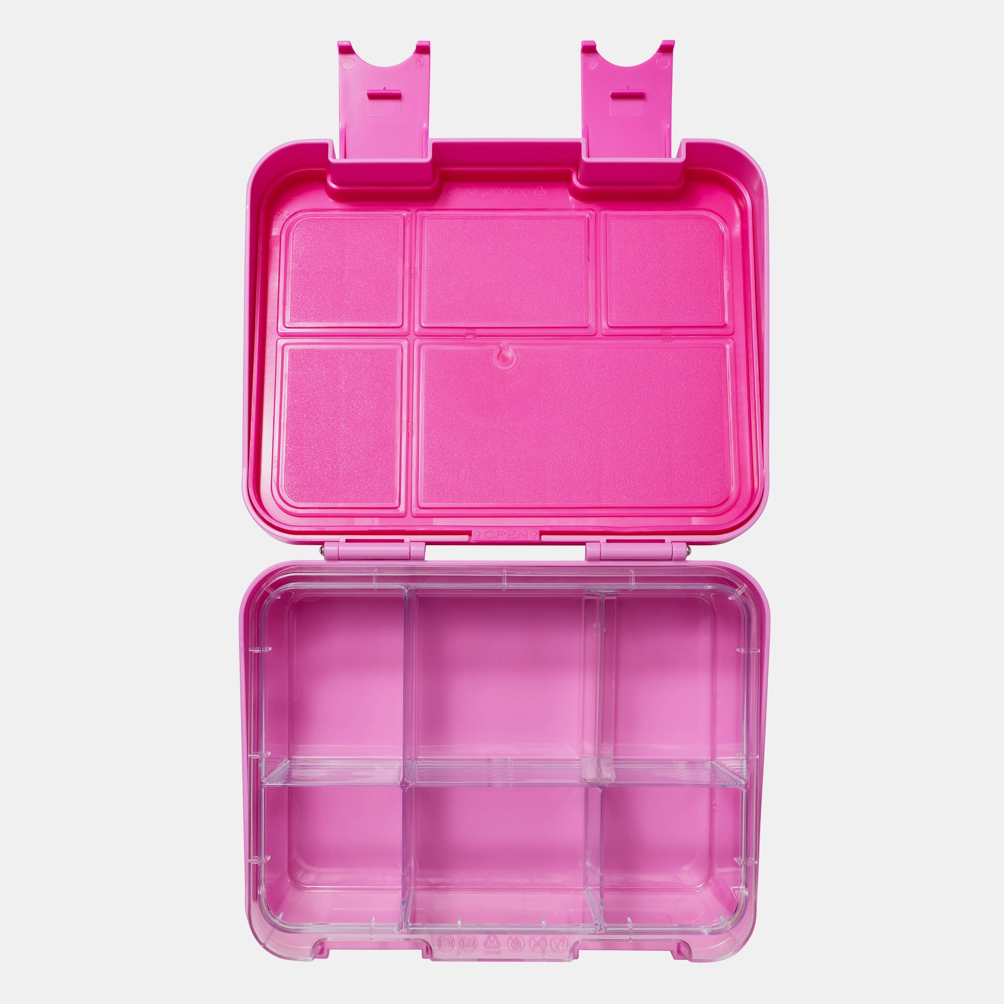 Smiggle Happy Bento Lunchbox - Hi There 1.291L