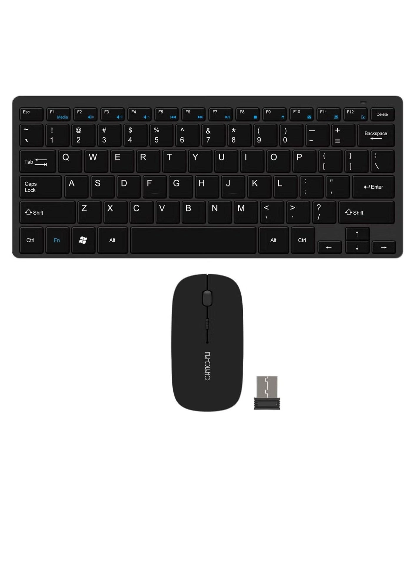 Wireless Keyboard & Mouse Combo - Wireless
