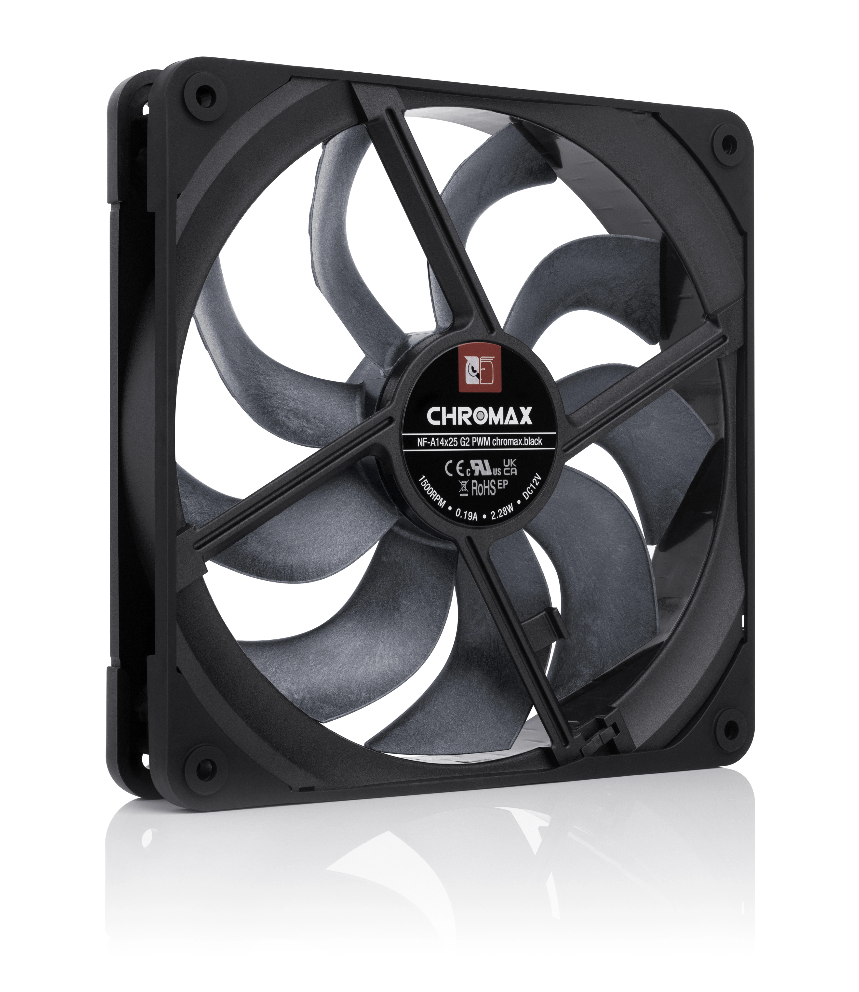 NF-A14x25 G2 PWM Sx2-PP - 2 fans 140mm