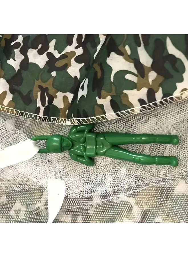 Parachute Jumping Toy Soldiers - 3 Years 4pcs