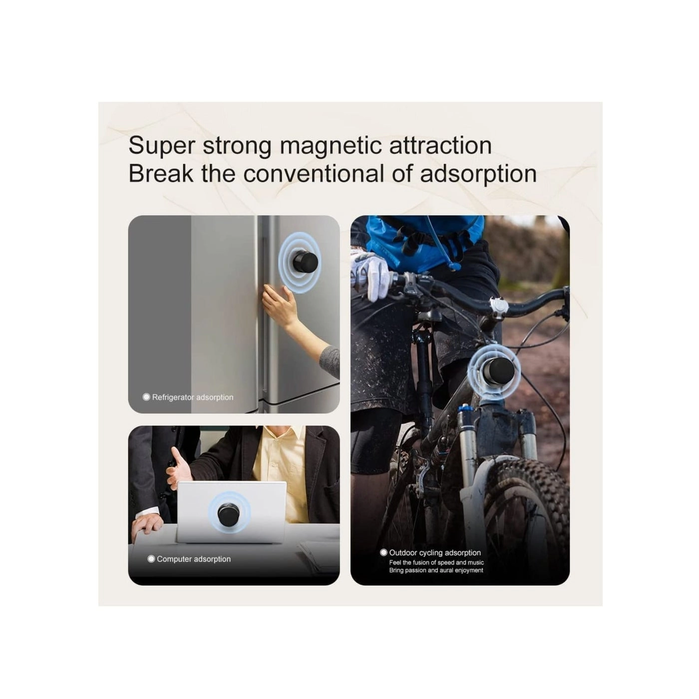 Portable Magnetic Small Bluetooth Speaker - 5W