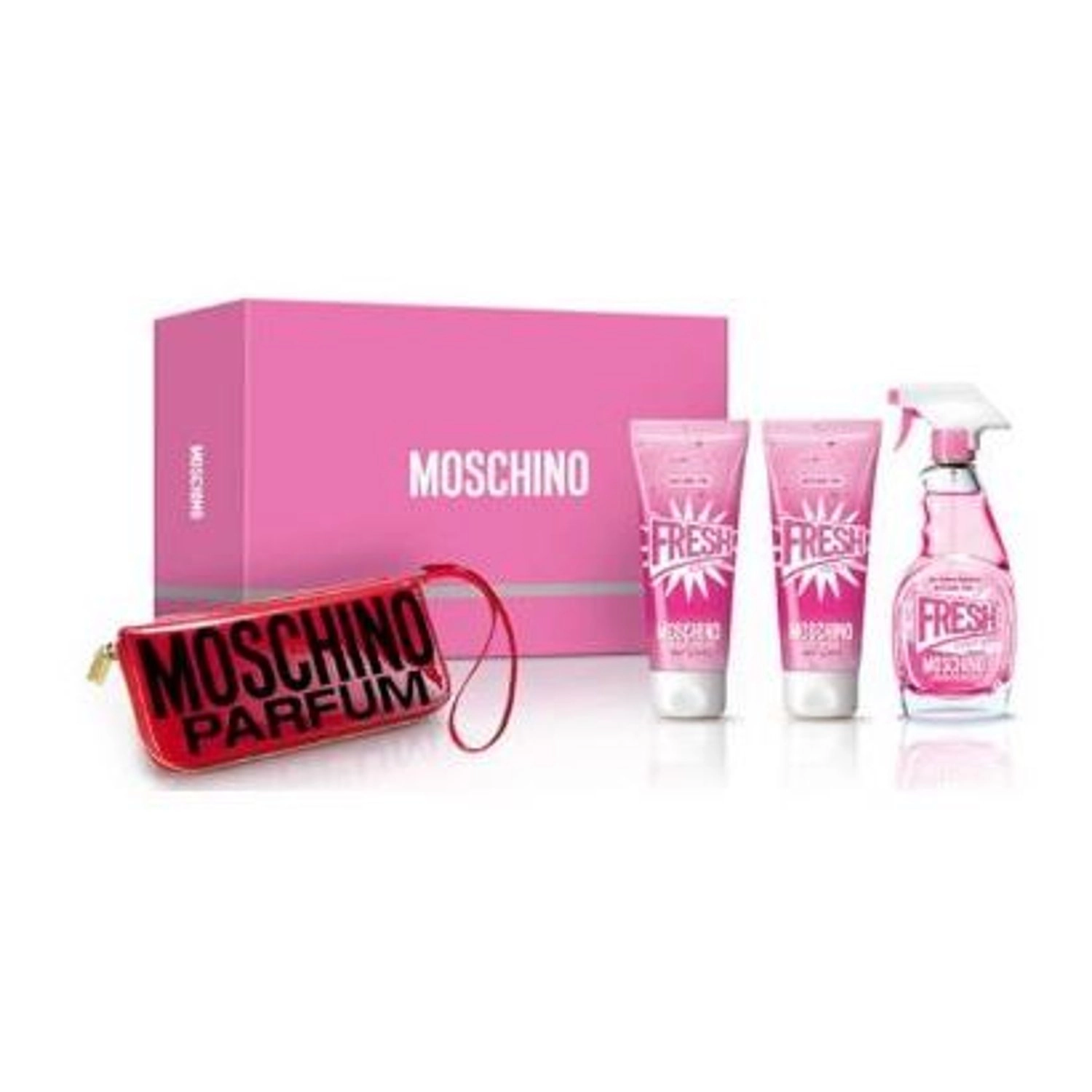Moschino Pink Fresh Couture - Eau de Toilette 4Pcs