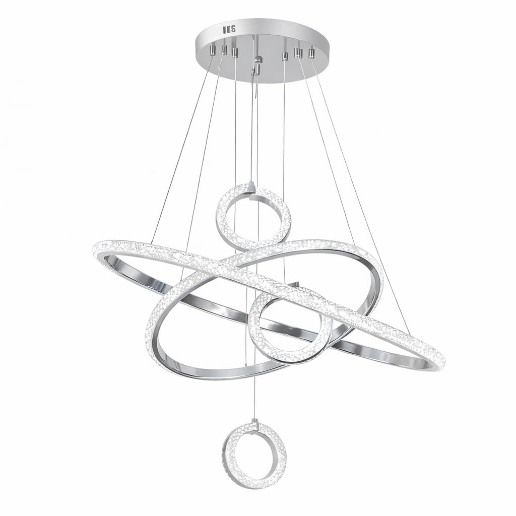 Infinity Ring Chandelier - Dimmable