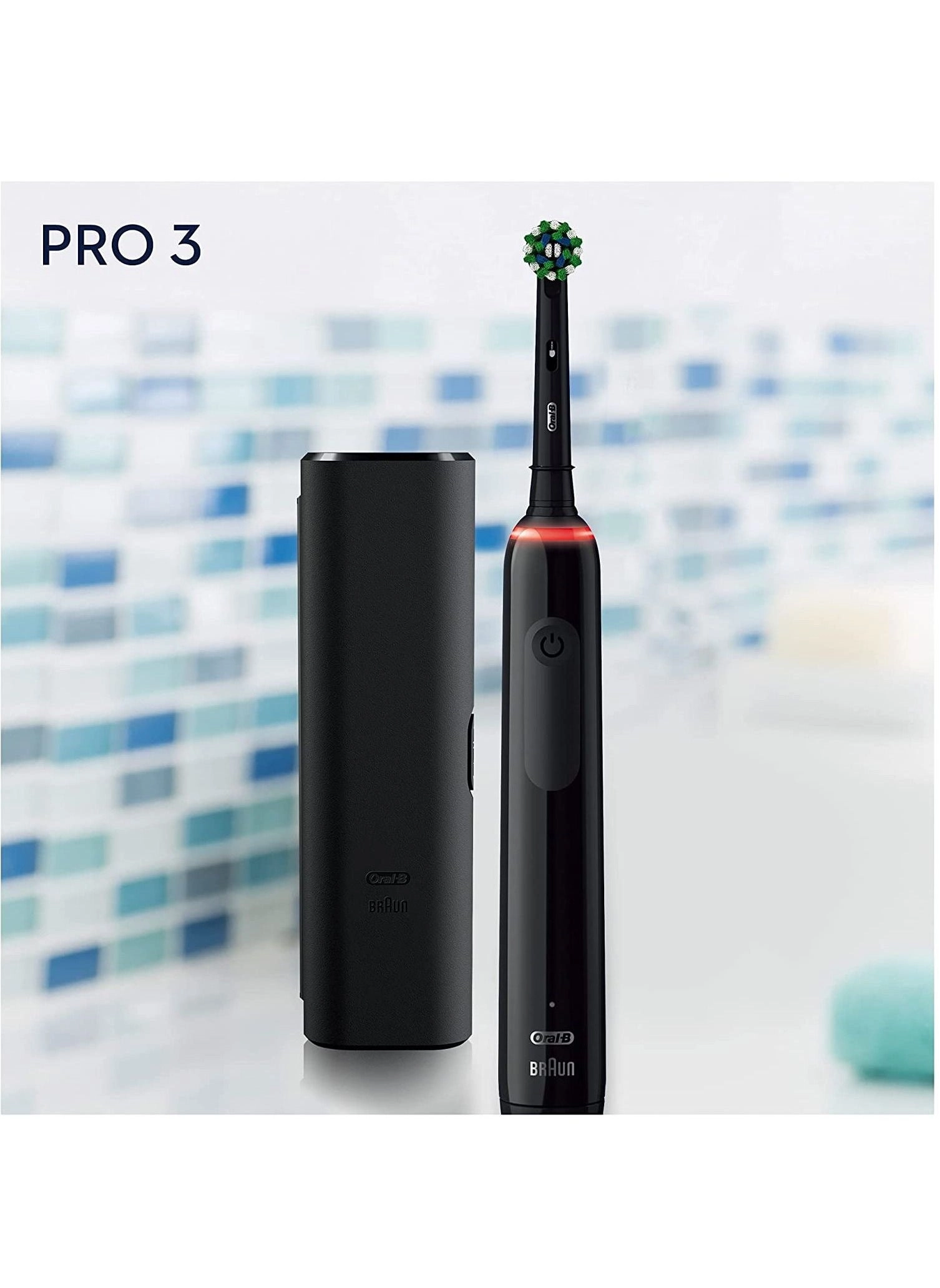 Pro 3 3000 - 3 Modes Travel Case Black