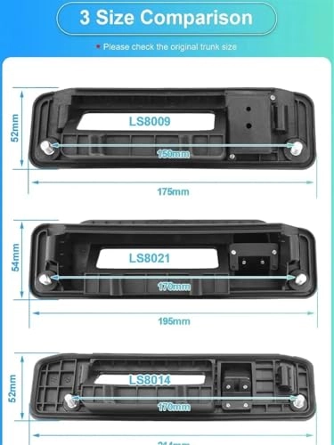 Rear view camera - Night vision 1920x1080P