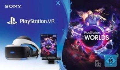 VR MK4 + Playstation Camera V2 + VR Worlds (Voucher) PS4