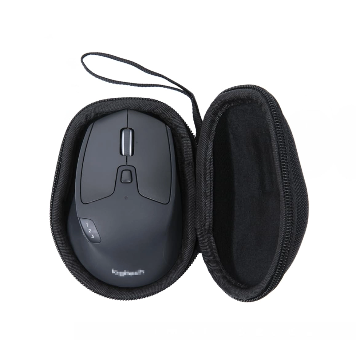 Universal Mouse Case - Hard Shell Right Hand Design Black