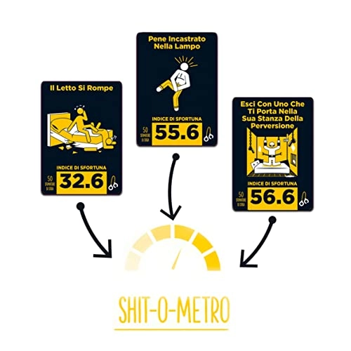 Happens 50 Sfumature Di Sfiga - Card Game (Italian)