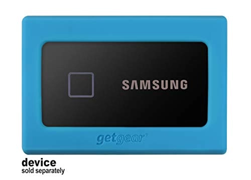 Silicone Bumper for Samsung T7 - 1TB 2TB 500GB Sky Blue
