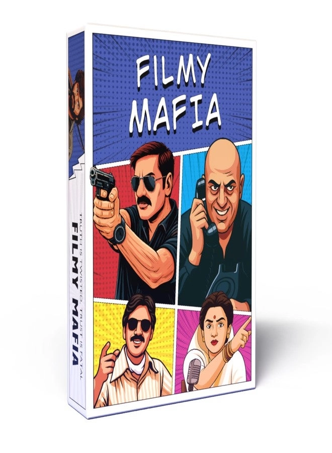 DESI BOARD GAMES Filmy Mafia - Social Deduction Party Game