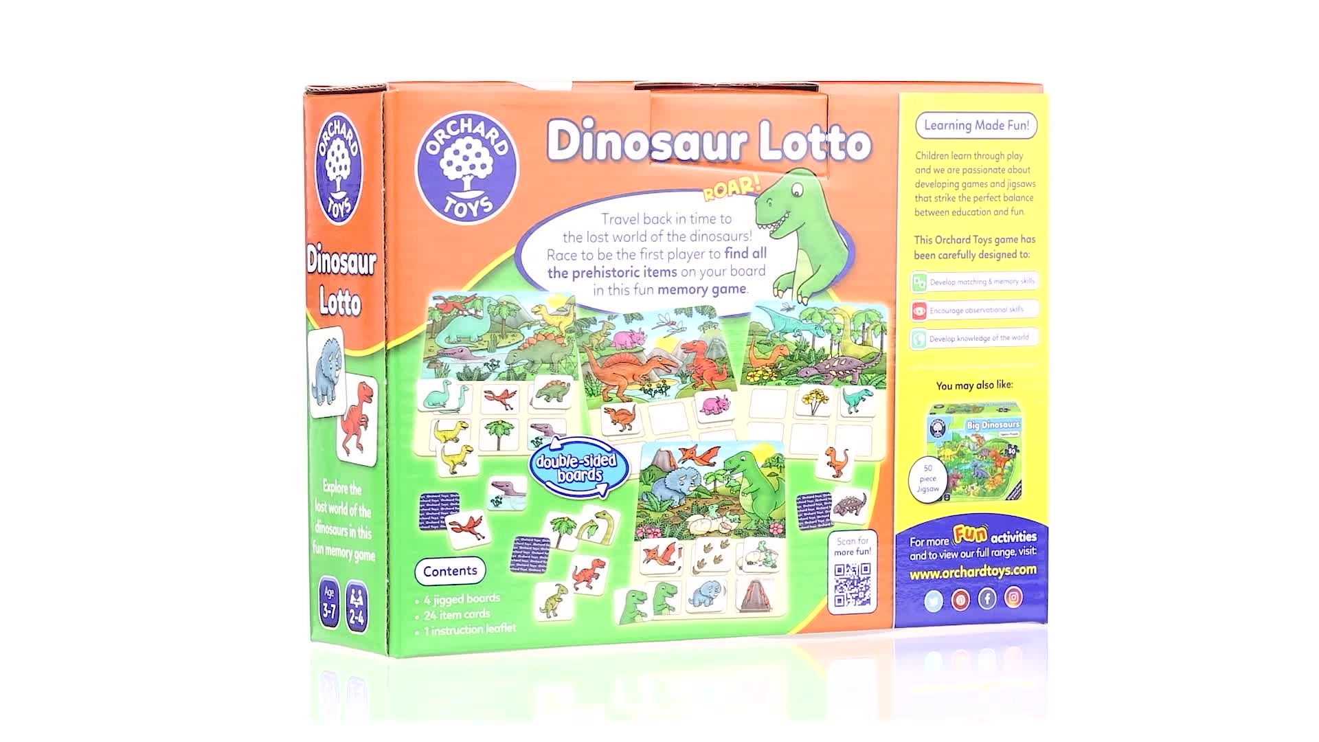 Dinosaur Lotto - 3+